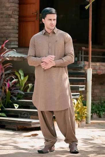 WardrobePak Men's Cotton Kurta Shalwar Suit